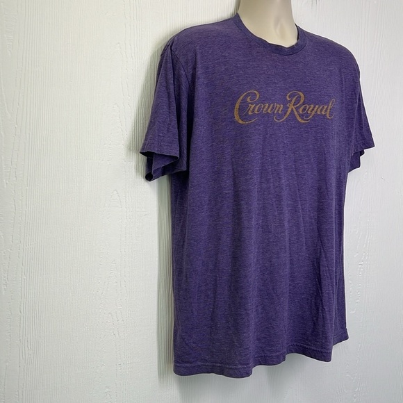 Crown Royal - Purple Crown Royal Graphic Short Sleeve T Short Size XL - Picture 4 of 8